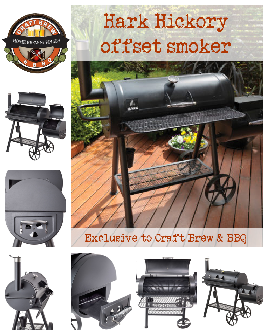 Hark chubby offset smoker 2025