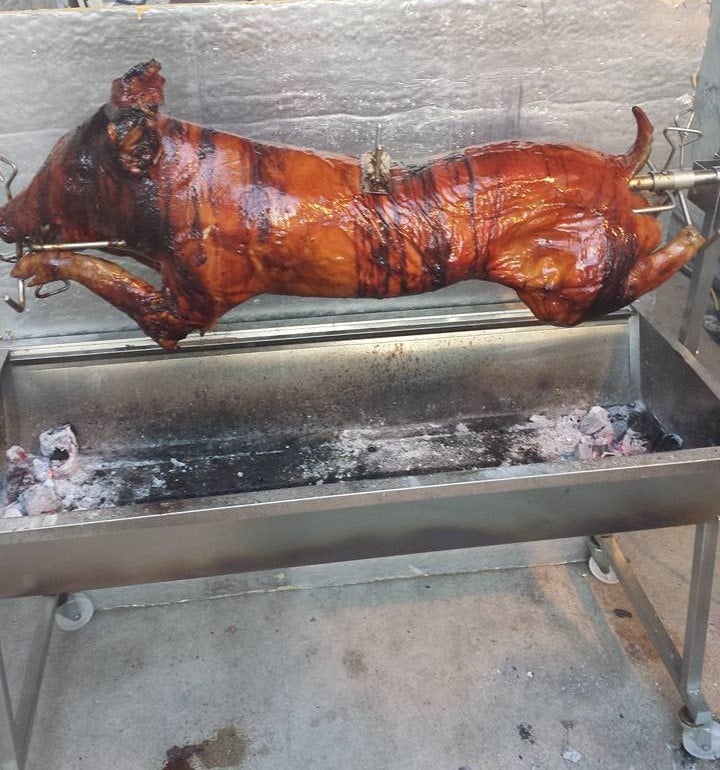 Minion 1200mm Stainless Steel Spit Rotisserie Craft Brew BBQ